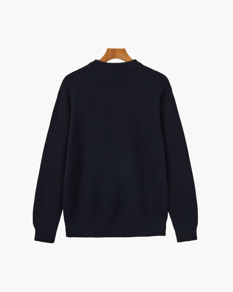 Sweater de Punto Morley con Cuello Redondo