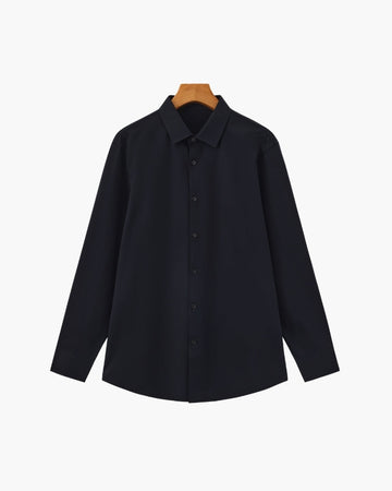 Camisa Entallada de Algodón Flex