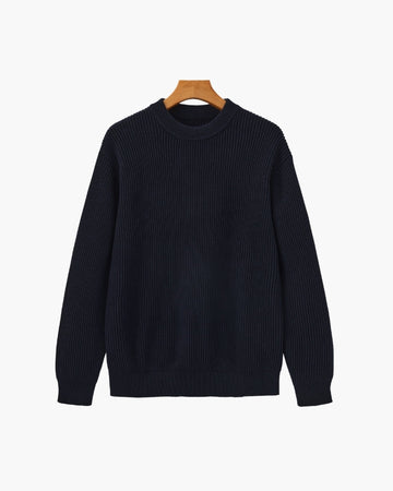 Sweater de Punto Morley con Cuello Redondo